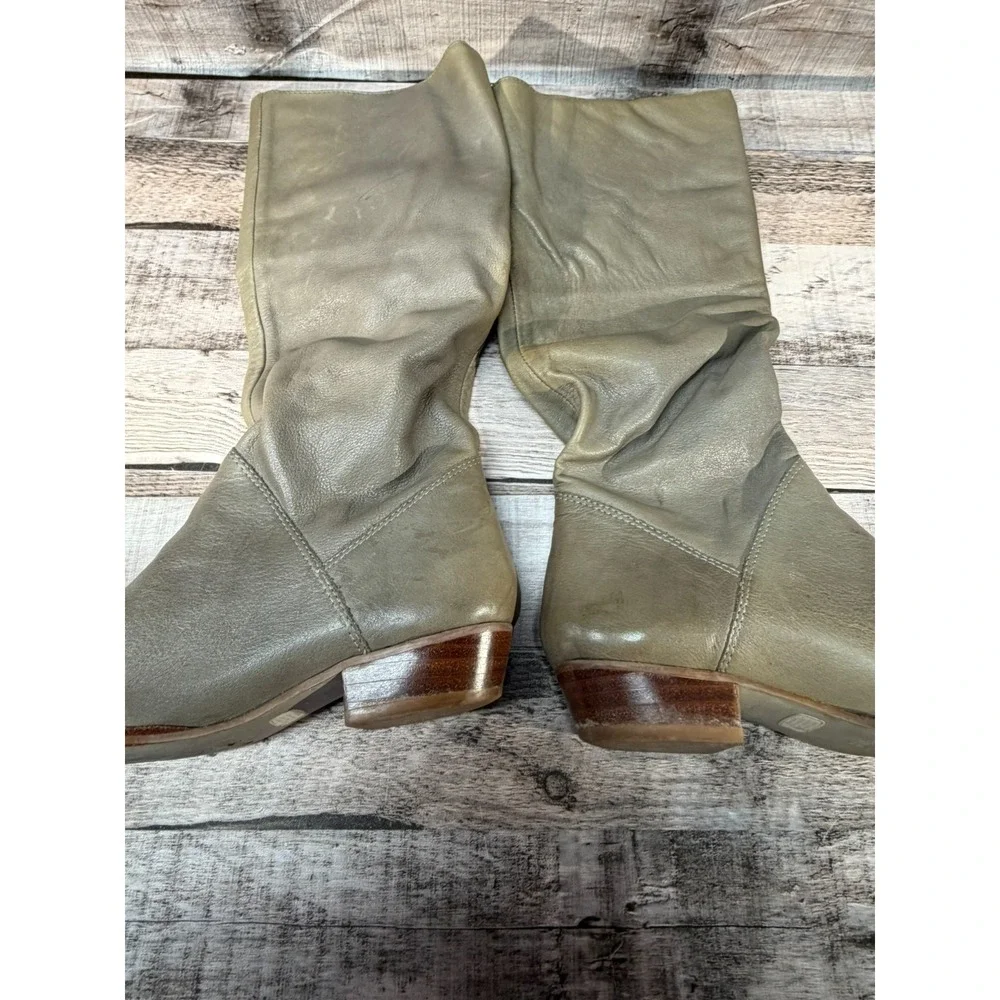 Vintage Made‎ in Brazil Women Leather Boots Size 5.5